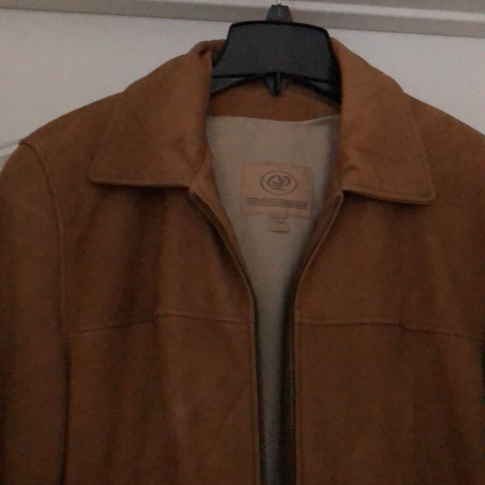 Leather Bomber Jacket - image 8